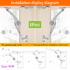 2 PCS Qrity Cabinet Cupborad Furniture Door Lift Stay Support