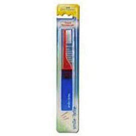 Nylon Bristles Pocket Travel Toothbrush  1 Count