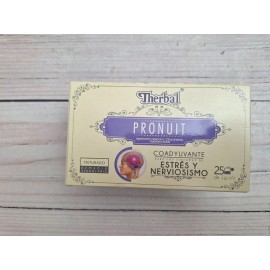 therbal Te a base de Toronjil 25 Sobres 100% Natural- Tea 25 tea bags para Estres