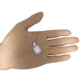 AFP AS-709 Jesus Christ Pendant 925 Sterling Silver, Sterling Silver