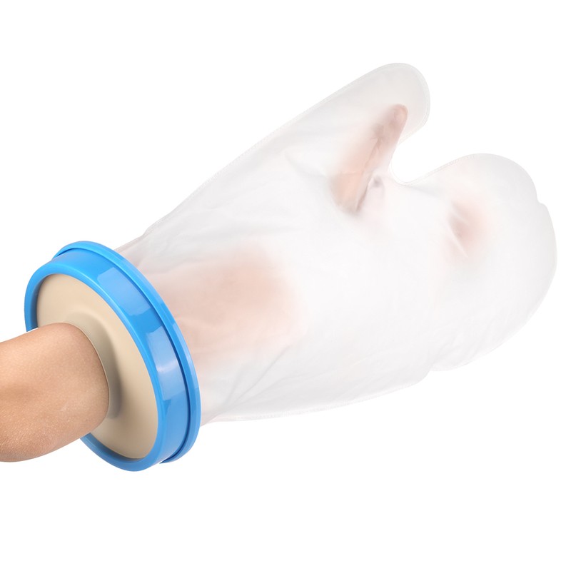 Blue PP Circle Adult Bathing Protective Sleeve SL H2104 36cm(palm