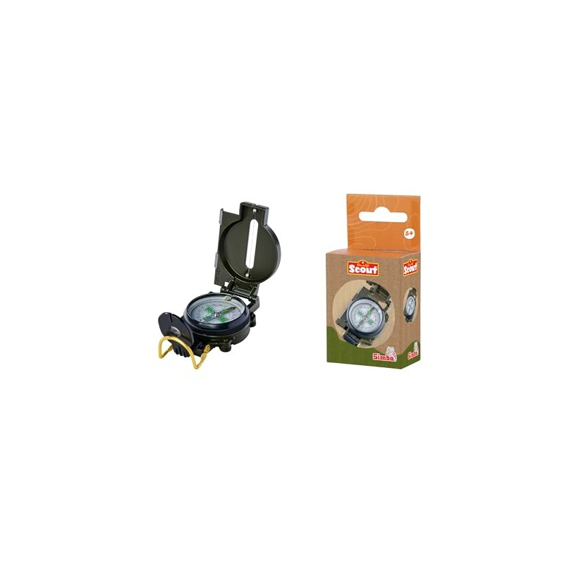 SIMBA 109452665 Scout Children's Compass from 5 Years - Folding