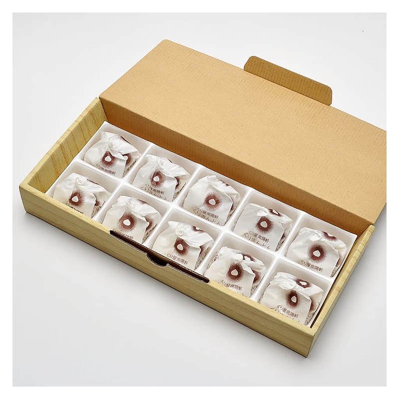 Kuriya Nanyoken Gifu Nakatsugawa 100% Chestnut Kinton, Pack of 10