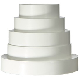 Diameter 80 100 120 125 150 mm PVC Reducer Connector Reducer Pipe Transition Ventilation Round Pipe Ventilation Ventilation Duct Fan Universal Diameter 80-150 mm