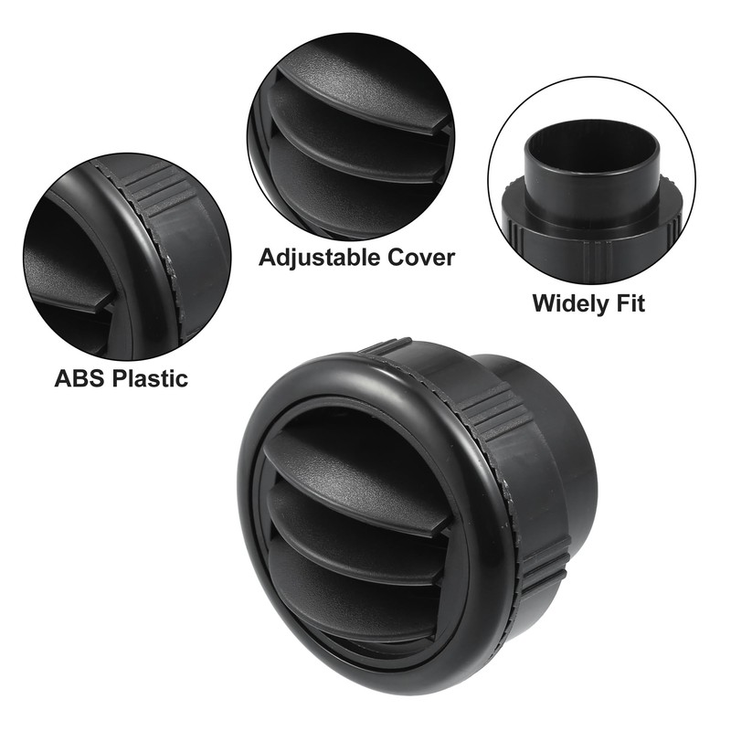 ACROPIX Universal AC Air Conditioner Vent Outlet for RV Bass