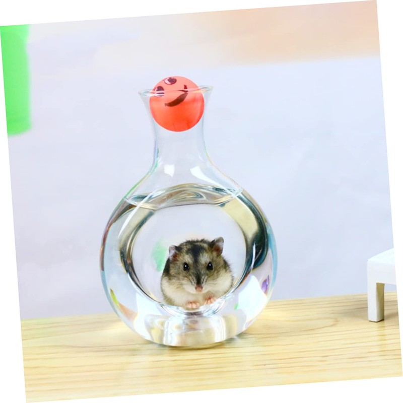Sosoport Cooling Glass Nest for Hamsters Heat Dissipation Pet House
