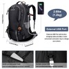 G4Free 50L Hiking Backpack Waterproof Daypack Outdoor Camping Climbing Backpack