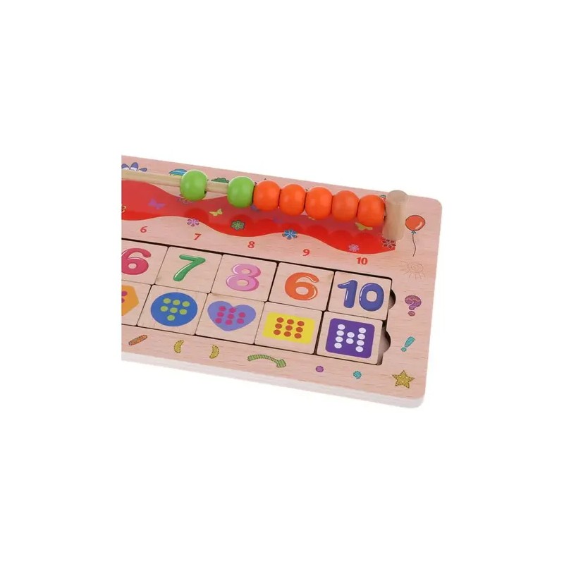 Tablero Apilable Didactico Montessori Para Desarrollo Peques