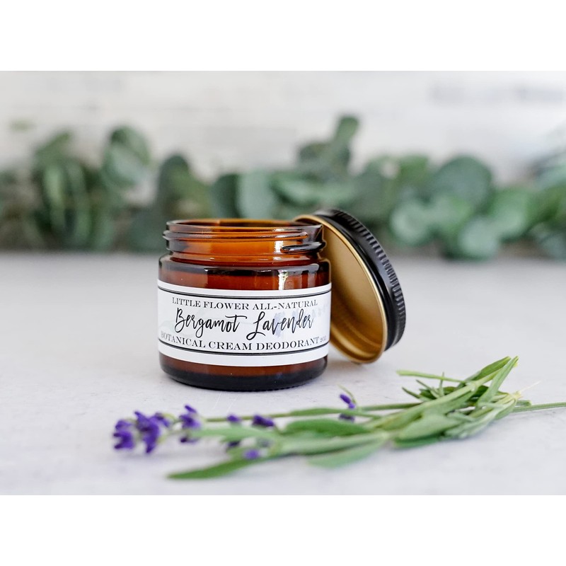 Natural Deodorant - Lavender Bergamot Cream Deodorant