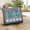 EUROtops 7in1 Mini-Wetterstation, Digitales Thermometer Hygrometer mit Wettervorhersage, Temperatur &