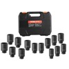 VEVOR Axle Nut Impact Socket Set - 1/2" Drive Deep