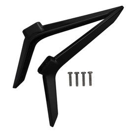 ULTECHNOVO 1 Pair Tv Stand Legs Sturdy Mounting Brackets for Tabletop Tvs Reliable Support for Home Office Conference Rooms Accident Prevention Design Fits Various Screen