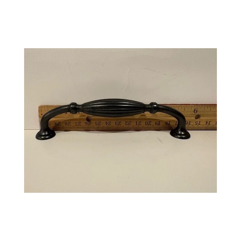 Unbranded Oil Rubbed Pewter Antique Kitchen cabinet door handles /