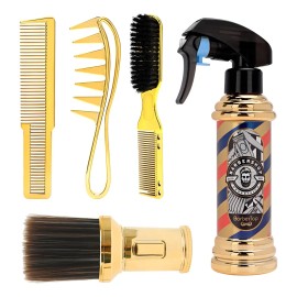 Juego De Cepillo Para El Cabello Y Botella Con Atomizador
