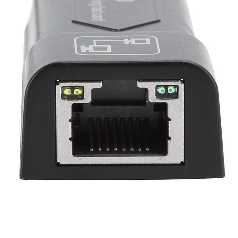 ZJchao Adaptador Ethernet USB2.0 a RJ45, Tarjeta de Red USB