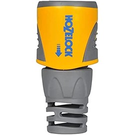 HOZELOCK - Hose Connector Plus ø 19mm (3/4") Soft Touch: Watertight, Non-slip, Flexible Hose-tail Prevents Twisting, Swelling and Leaks [2060P0000]