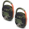 JBL 2 Pack Clip 4 Waterproof Wireless Audio Bluetooth Speaker