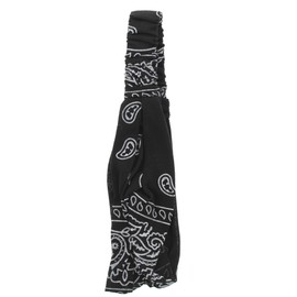 Zac's Alter Ego 4 Pieces Assorted 3 in 1 Paisley Print Elasticated Headband/Head Wrap