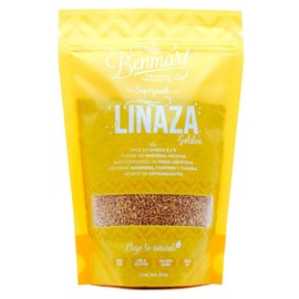 Linaza Golden Benmart 350g - Alta en Fibra y Antioxidantes para una Digestión Saludable. Individual