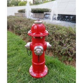 Fire Hydrant Garden Statue for Dogs to Pee On,Puppy Pee Post Training Tool Resin Statue,Indoor Outdoor Fire Hydrant Decor Figurines for Yard Art and Garden Lawn,The Perfect Firefighter Ideal Choice