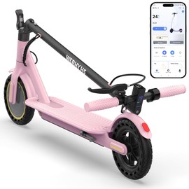 Electric Scooter, 500/350W Motor & 10"/8.5" Solid Tires, Up to 22/19 MPH & 25/15 Miles Rang, Foldable Commuter E Scooter for Adults & Teens