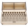 Wooden Leather Craft Tool Holder Leather Tool Organizer Wooden Box