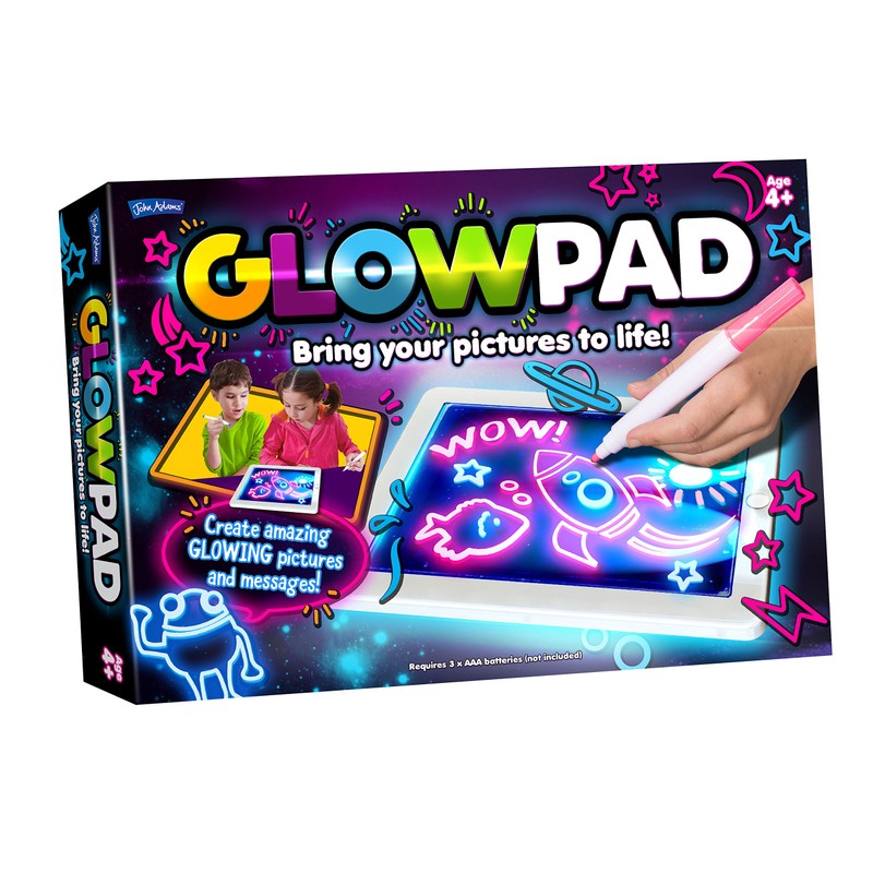 John Adams | GLOWPAD light-up drawing pad: Bring your pictures