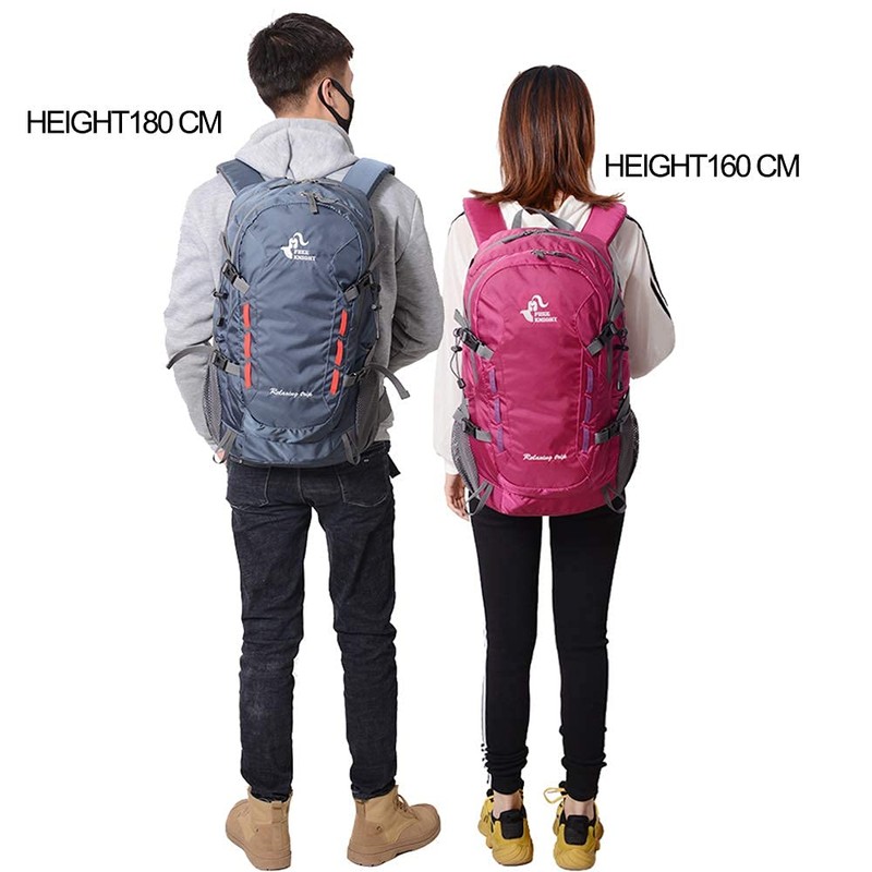 Bseash 40L Lightweight Waterproof Hiking Backpack, Outdoor Sport Travel Daypack
