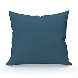 Soleil d'ocre CASE VP 63X63 Duck Blue Cotton