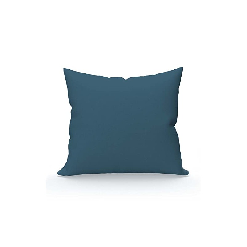 Soleil d'ocre CASE VP 63X63 Duck Blue Cotton