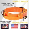 ADITYNA Heavy Duty Dog Collar for Extra-Large Dogs - Reflective
