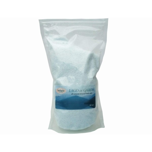 Herbaria Lago di Garda All-Natural Mineral Bath Salts with Essential