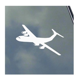 C-141 Starlifter Pilot in Flight Vinyl Sticker Decal Air Force Transport Crew Veteran