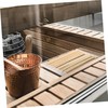 Kisangel Quick-Drying Sauna Seat Cushion Tatami Mat Bamboo Bathroom Spa