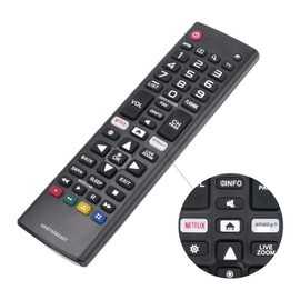 【Pack of 2】 Replace Universal Remote Control AKB75095307 Work for All LG Smart LCD LED HDTV UHD OLED 3D 4K TVs