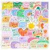 50PCS Cute Inspirational Stickers, Motivational Stickers for Water Bottles Laptops