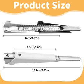 Colorich 2 Pcs Can Openers for Arthritic Hands, Multifunctional Lid Opener, Tin Openers for Arthritis Hands, Adjustable Handle Jar Openers, Effortless Arthritis Jar Opener for Weak Hands Seniors