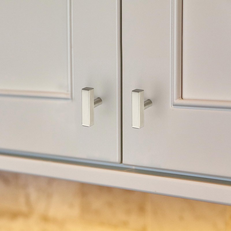 HOME EDIT 10 Pack Brushed Nickel Cabinet Knobs 2 Inch
