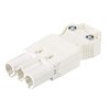 WIELAND 92.932.3053.0 GST18/3 Male Connector Screw, Flat White