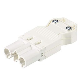 WIELAND 92.932.3053.0 GST18/3 Male Connector Screw, Flat White
