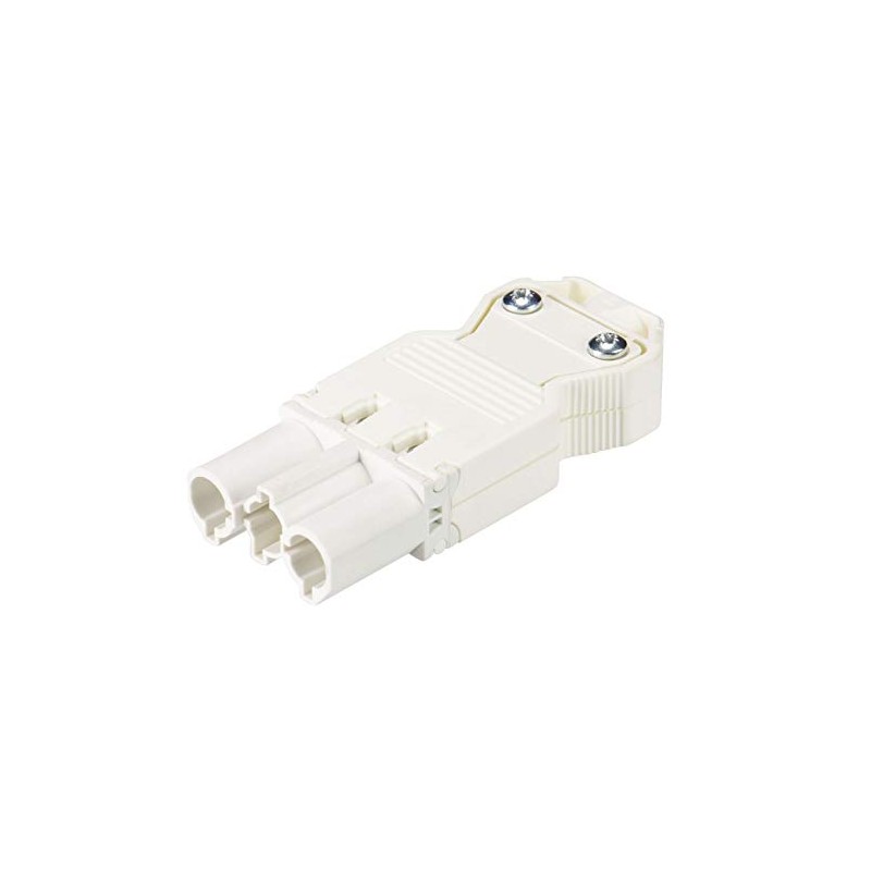 WIELAND 92.932.3053.0 GST18/3 Male Connector Screw, Flat White