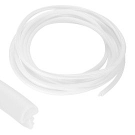 PATIKIL Window Weather Stripping Door Seal, 5/16" Wide Kerf Mount Weatherstrip Seal for Door Frame Window (5 m/16.4 ft, White)