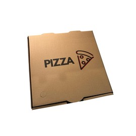 Pack And Serve - Pizza Box (Pack of 50) Corrugated B-Flute 10 Inch - Restaurant Quality Pizza Box, Grease Resistant, Ventilated (10 Inch - 10x10x2)