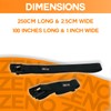 ZENO Tie Down Straps | 6 Pack Heavy Duty Tensioning