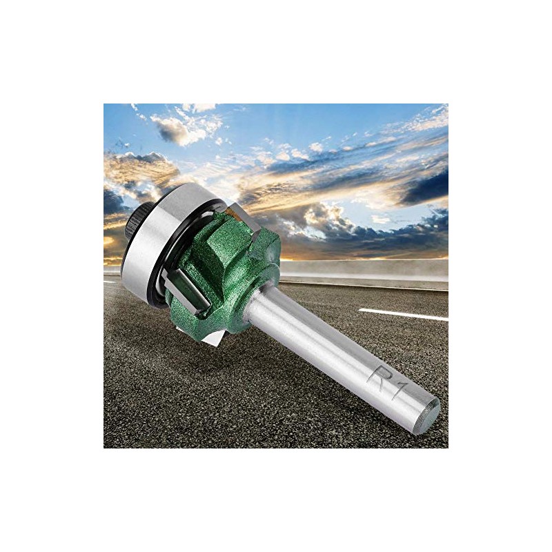 FTVOGUE Edge Trimmer Router Bit Woodworking Milling Cutter 4 Teeth