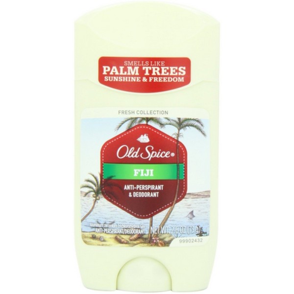 Old Spice Fresh Collection Anti-Perspirant Deodorant Fiji 2.60 oz (Pack of 10)