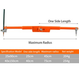 Professional Woodworking Compass 25cm Large Compass Carpenter Tools for Drawing Drawing Metal Work