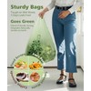 6-8 Gallon Kitchen Trash Bags With Handle Tie 60 Packs
