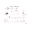 Antenna for Raspberry Pi Compute Module 4/5 CM4 CM5 Compatible