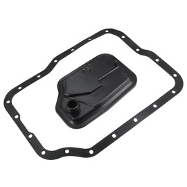 X AUTOHAUX 1 Set 25420-PAX-003 25420-P6H-000 25420-P6H-010 Transmission Filter Oil Pan Gasket Kit for Ford Focus 2000-2011